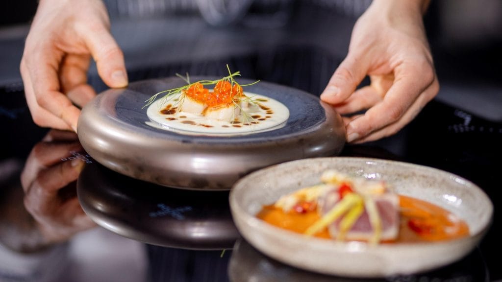 fine dining laget med kombidamper