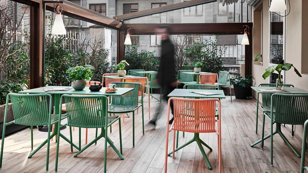 Pedrali restaurantmøbler utemøbler bord uteservering