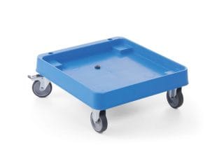 Tralle for oppvaskkurver, HENDI, 575x545x(H)210mm Hygiene & Lagring