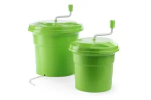Salatsnurr, HENDI, 12L, Grønn, ø335x(H)430mm Dørslag & Siler