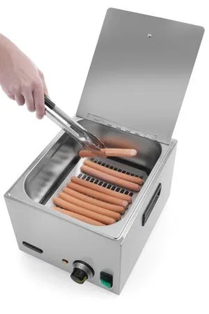 Pølsevarmer, HENDI, Kitchen Line, 10L, 230V/1000W, 405x290x(H)254mm Storkjøkken 2