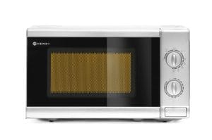 Mikrobølgeovn med grill, HENDI, 20L, 230V/1050W, 435x360x(H)251mm Mikrobølgeovn