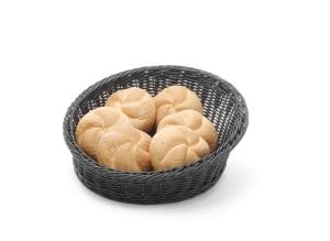 Bakerikurv vinklet rund, HENDI, Sort, ø310x(H)120mm Buffé Presentasjon 2