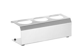 Flaskestativ utlevering kiosk sauser flaskeholder, HENDI, 3 hull ø57 mm, 229x90x(H)78mm Presentasjon & Servering