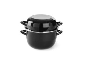 Blåskjellpanne – med lokk, HENDI, 3,5L, ø220x(H)195mm Kasseroller & Panner