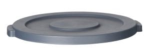 Lokk til rund avfallsbeholder, AmerBox, passer 691038, Lys grå, ⌀570x(H)35mm Avfallshåndtering
