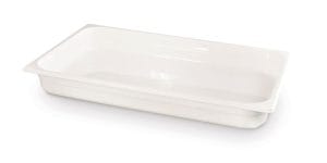 Kantine GN 1/1 hvit polykarbonat, HENDI, GN 1/1, 9L, Hvit, 530x325x(H)65mm GN Kantiner