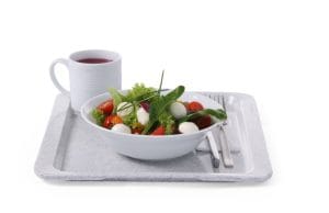 Polyesterbrett for selvbetjente restauranter, AmerBox, GN 1/2, grafitt, 325x265mm Presentasjon & Servering 2