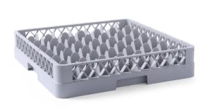 Oppvaskkurv for glass, HENDI, 36 rom, 500x500x(H)104mm Hygiene & Lagring
