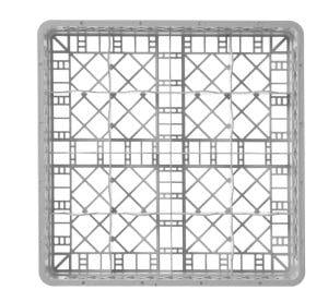 Oppvaskkurv for glass, HENDI, 16 rom, 500x500x(H)104mm Hygiene & Lagring 2