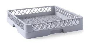 Oppvaskkurv for tallerkener, HENDI, 500x500x(H)100mm for bestikk, HENDI, 500x500x(H)100mm Hygiene & Lagring