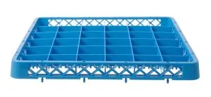 Forlenger for oppvaskkurv, HENDI, 36 rom 73×73 mm, 500x500x(H)45mm Hygiene & Lagring