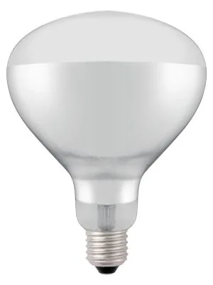 Infrarød varmepære, HENDI, Hvit, 230V/250W, ø125x(H)170mm Storkjøkken