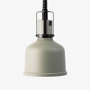 Stayhot Varmelampe Focus MO, justerbar ledning, sementgrå Storkjøkken