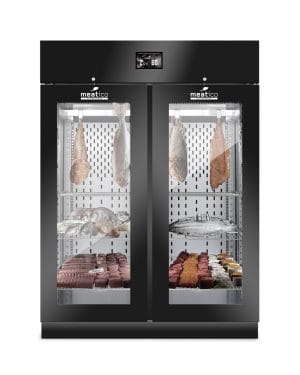 Dry Ager skap, Fisk, Dobbel 1500 ltr. Sort, Green, 230V Dry Ager / Mørningsskap