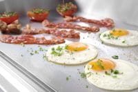 Flatgrill slett topp, HENDI, Profi Line, flat, 230V/2400W, 550x455x(H)244mm Flatgrill 2