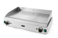 Flatgrill 1/3 rillet+slett, HENDI, Profi Line, 230V/3500W, 720x550x(H)245mm Flatgrill 6