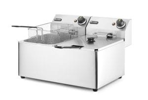 Frityrkoker Kitchen Line – 2x 8L, HENDI, Kitchen Line, 16L, 230V/7000W, 542x430x(H)351mm Frityr 2