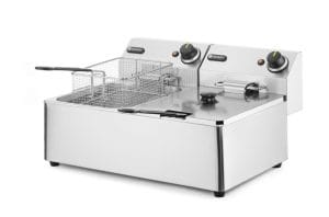 Frityrkoker Kitchen Line – 2x 6L, HENDI, Kitchen Line, 12L, 230V/6600W, 550x430x(H)305mm Frityr 2
