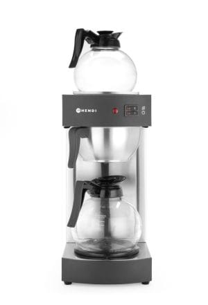 Dryppkaffetrakter, HENDI, Kitchen Line, 1,8L, 220-240V/1400W, 220x383x(H)465mm Bar & Kaffe
