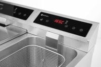 Frityrkoker induksjon, med avløpskran – 2 x 8 l, HENDI, Profi Line, 16L, 230V/7000W, 577x609x(H)410mm Frityrkoker 2