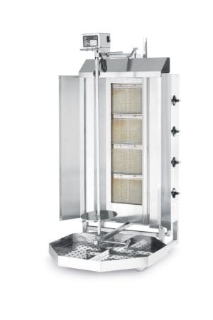 Kebabgrill gass Profi Line, HENDI, Profi Line, 13kW, 735x745x(H)1110mm Griller