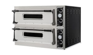 Pizzaovn BASIC XXL 66, HENDI, 2 kammer, 400V/18000W, 1365x968x(H)745mm Kok- & Stek 2