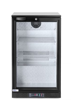 Back Bar Kjøleskap endørs, Arktic, 103L, Sort, 220-240V/120W, 500x530x(H)865mm Back bar