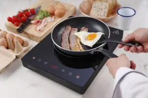 Induksjonstopp 2000W Kitchen Line, HENDI, Kitchen Line, 230V/2000W, 297x411x(H)57mm Induksjon 2