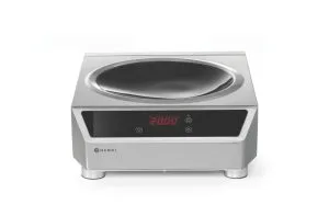 Induksjon wok modell 3500, HENDI, Profi Line, induksjon wok+wok panne, 230V/3500W, 340x450x(H)295mm Induksjon 2