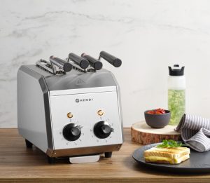 Sandwich brødrister, HENDI, 230V/1200W, 215x300x(H)270mm Kok- & Stek 2