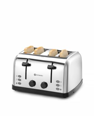 Brødrister 4 skiver, HENDI, 240V/1500W, 295x335x(H)180mm Kok- & Stek 3