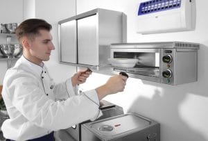 Salamander veggmonterbar, HENDI, 230V/2000W, 610x450x(H)275mm Griller 2