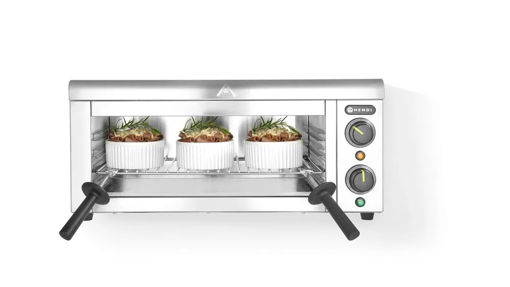 Salamander veggmonterbar, HENDI, 230V/2000W, 610x450x(H)275mm Griller 2