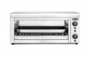 Salamander med infrarøde varmeelementer i kvarts GN 1/1, HENDI, 230V/3645W, 765x490x(H)315mm Griller