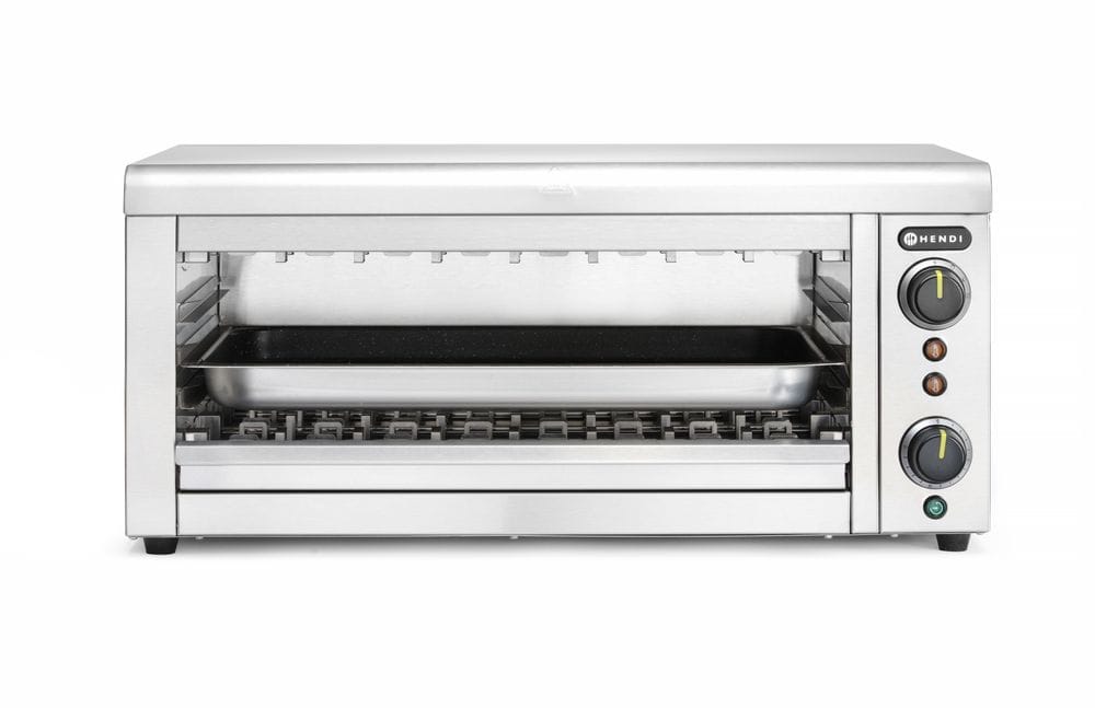 Salamander med infrarøde varmeelementer i kvarts GN 1/1, HENDI, 230V/3645W, 765x490x(H)315mm Griller 2