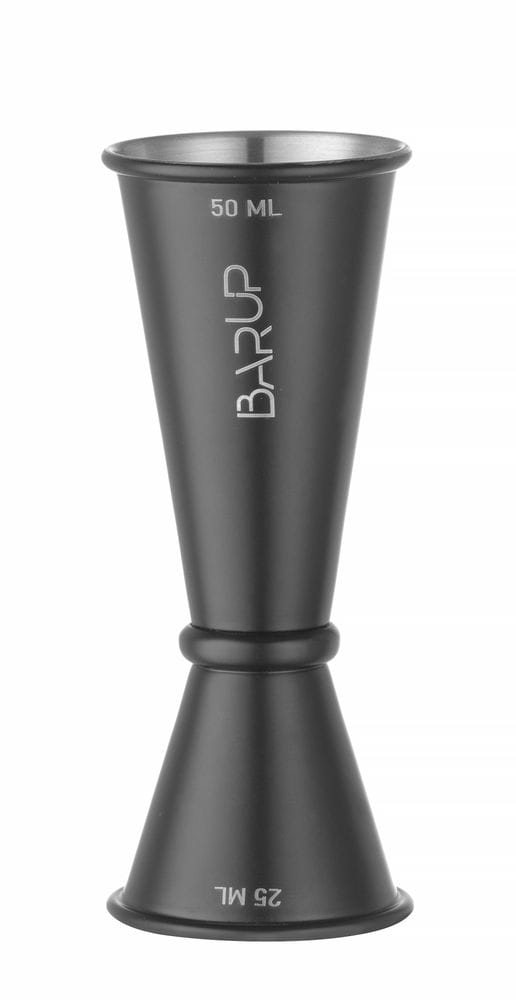 Jigger 25/50 ml, BarUp, svart, ⌀45x(H)110 mm Bar & Kaffe 2