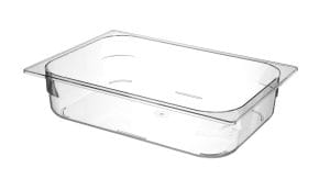 Polykarbonat iskrembeholder, HENDI, 5L, gjennomsiktig, 360x250x(H)80mm Bar & Kaffe