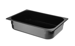 Polykarbonat iskrembeholder, HENDI, 5L, svart, 360x250x(H)80mm Bar & Kaffe