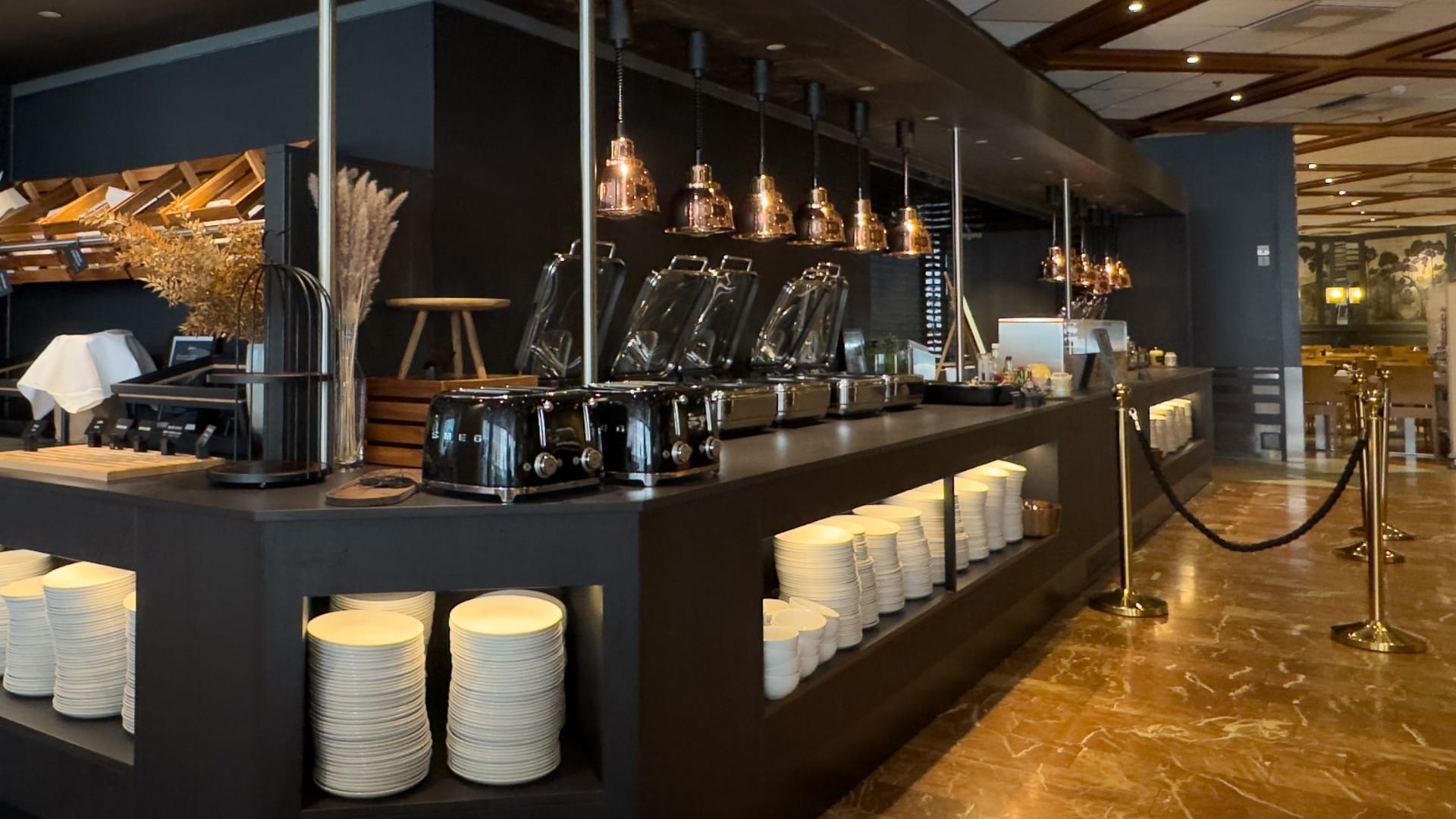 Radisson Blu Oslo Plaza buffe kantine hjørne