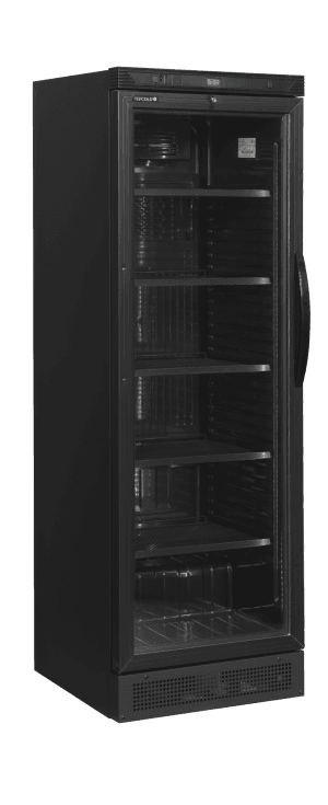 Flaskekjøler, Venstrehengslet CEV425 Sort L/H, Vol: 358 / 345 liter, 230v Kjøl og frys Flaskekjøler, Venstrehengslet CEV425 Sort L/H, Vol: 358 / 345 liter, 230v Kjøl og frys