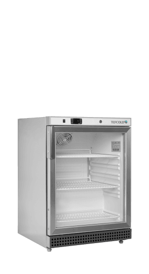 Kjølt eksponeringsskap UR200SG, Vol: 136 / 119  liter, 230v Kjøl og frys