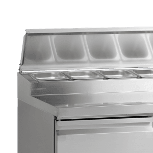 Saladette tilberedningsdisk GN1/1 SS1435, Vol: 348 / 320  liter, 230v Kjøl og frys 2