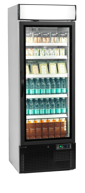 Kjølt eksponeringsskap NC2500G, Vol: 515 / 412  liter, 230v Kjøl og frys 2