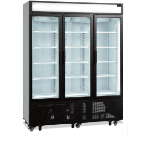 3-dørs Kjølt eksponeringsskap inkl. displayskjerm FSC1600H, Vol: 1315 / 825  liter, 230v Kjøl & Frys
