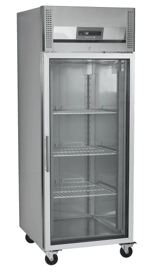 Kjøleskap GN2/1 m/glassdør, RK710G, Vol: 520 / 484 liter, 230v Kjøl og frys Kjøleskap GN2/1 m/glassdør, RK710G, Vol: 520 / 484 liter, 230v Kjøl og frys