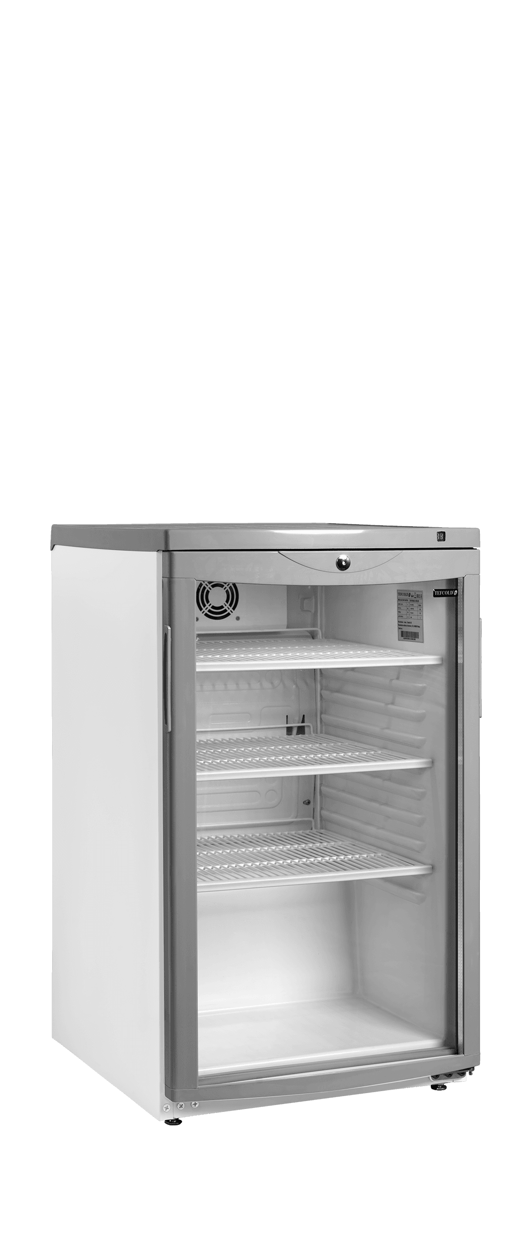 Flaskekjøler BC145 M/VIFTE, Vol: 109 / 105  liter, 230v Kjøl og frys 2