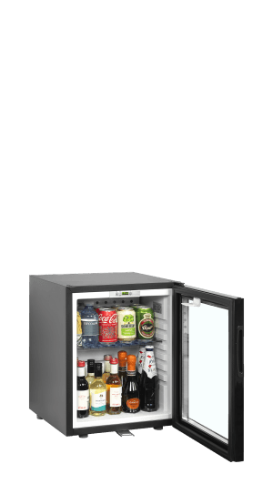 Glassdør Minibar kjøler TM35GC, Vol: 27 / 24  liter, 230v Kjøl og frys 2