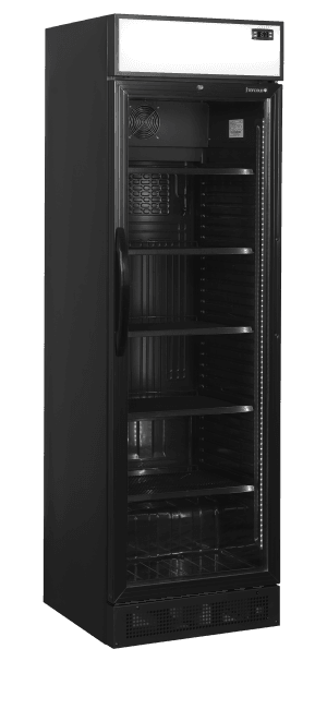 Sort Flaskekjøler CEV435CP Sort, Vol: 358 / 345  liter, 230v Kjøl og frys