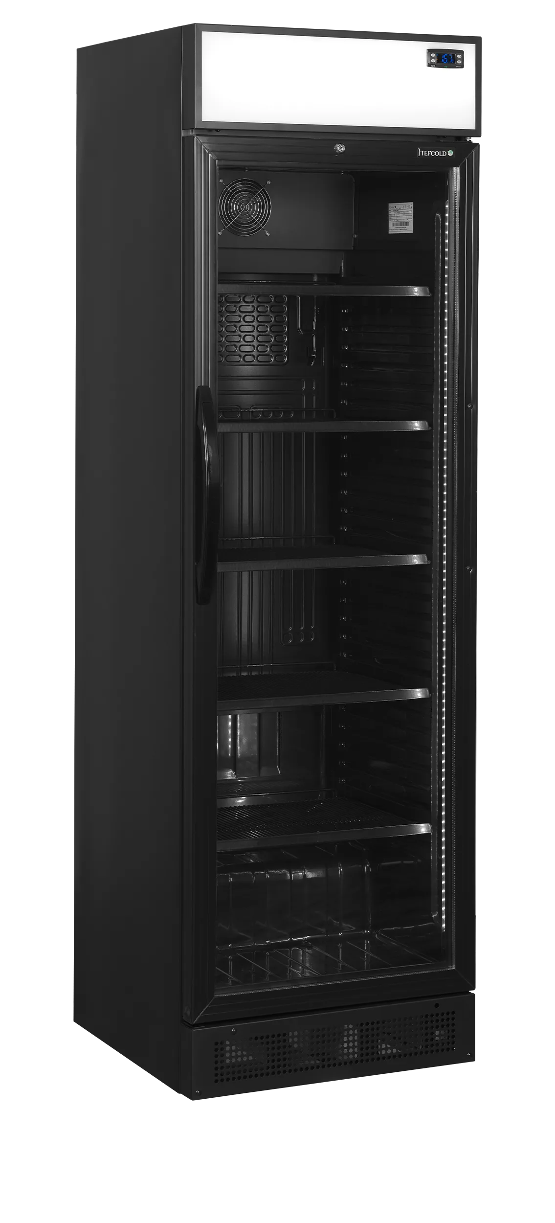 Sort Flaskekjøler CEV435CP Sort, Vol: 358 / 345  liter, 230v Kjøl og frys 2